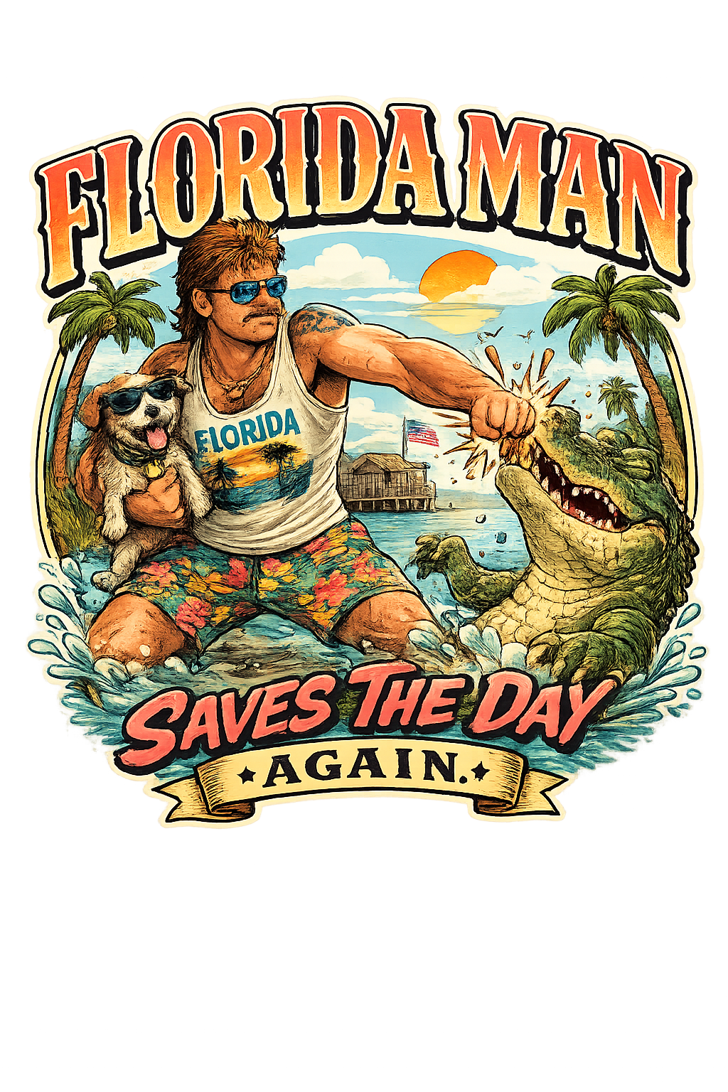 Florida Man Tee