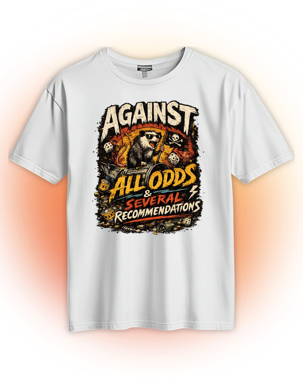 Against All Odds & Several Recommendations — Vintage Pirate Skull Graphic Tee