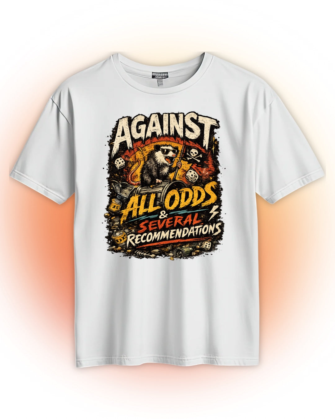 Against All Odds & Several Recommendations — Vintage Pirate Skull Graphic Tee